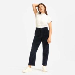 Everlane Straight Leg Crop Corduroy